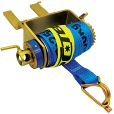 Clip On Load Restraint Ratchet Cap Winch with 50mm x 9m strap